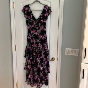 Wayf Floral Ruffle Dress